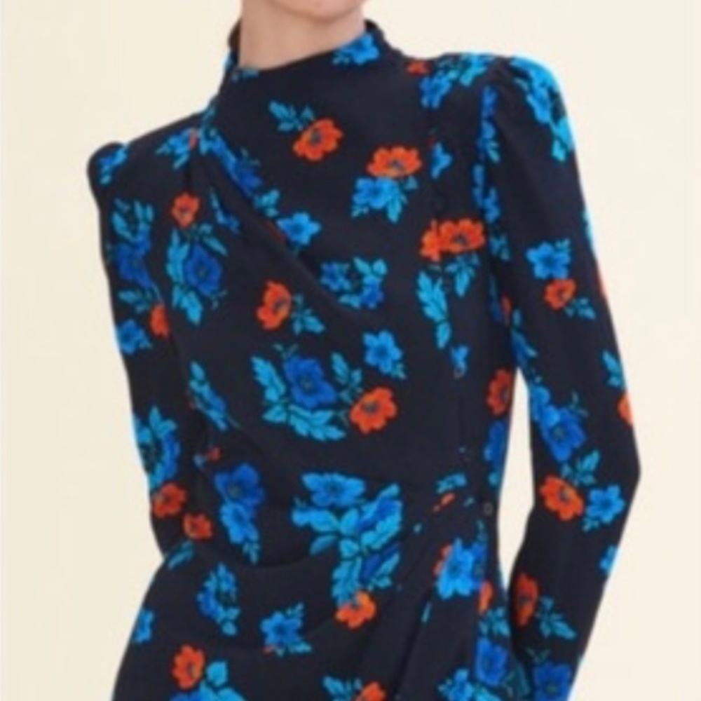 COPY - LAST CHANCE UNTIL 12/20/24 - Maje Ripita Floral Mini Dress